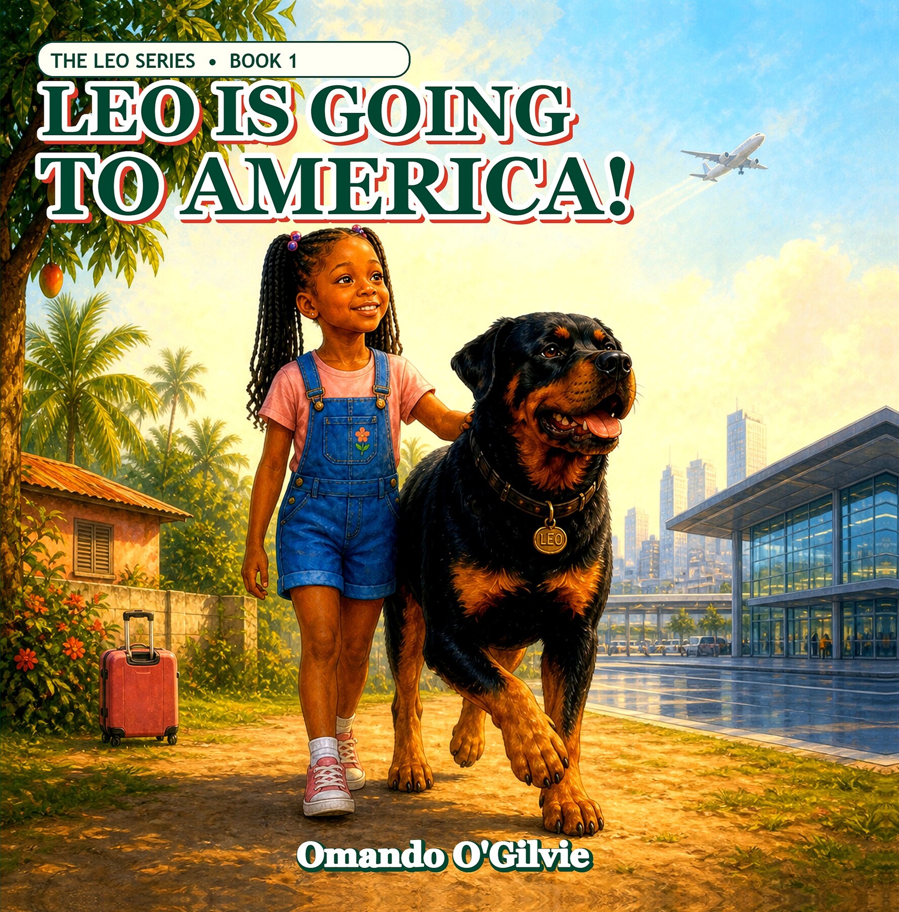 Leo Is Going to America! official front cover